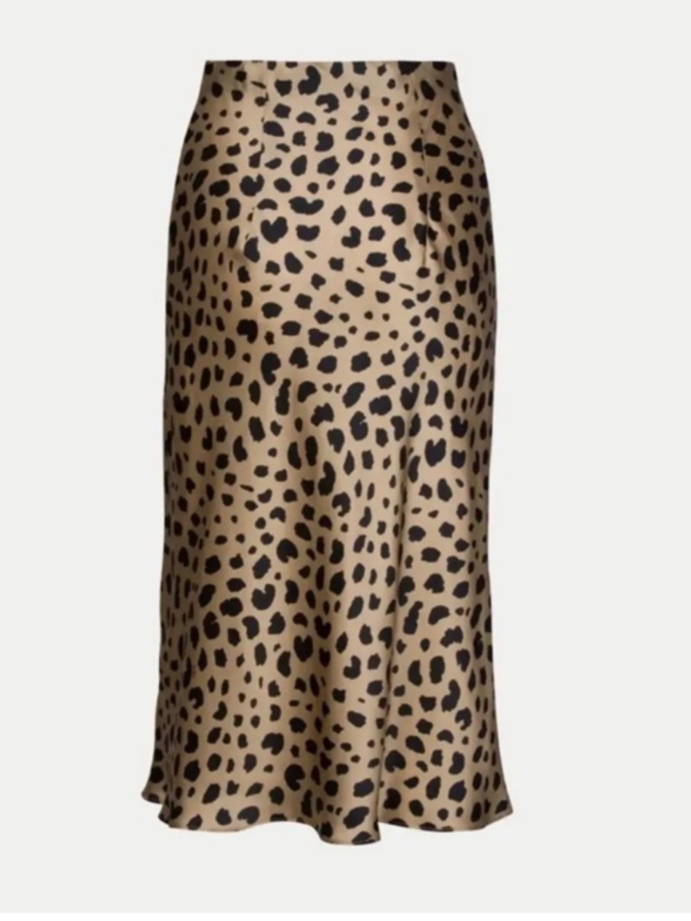 Réalisation Par The Naomi Wild Things Silk Leopard Midi Skirt XS